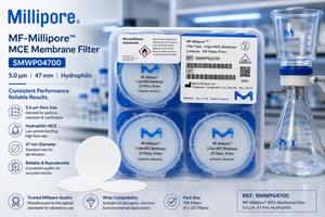 Millipore SMWP04700 – MF-Millipore™ MCE Membrane Filter (5.0 µm, 47 mm, Hydrophilic)