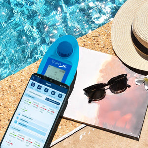 Lovibond Scuba3s 216200 - Smart Electronic Pool Tester for 11 Parameters | NFC + PoolAssistant App | Advanced Pool & Spa Water Control