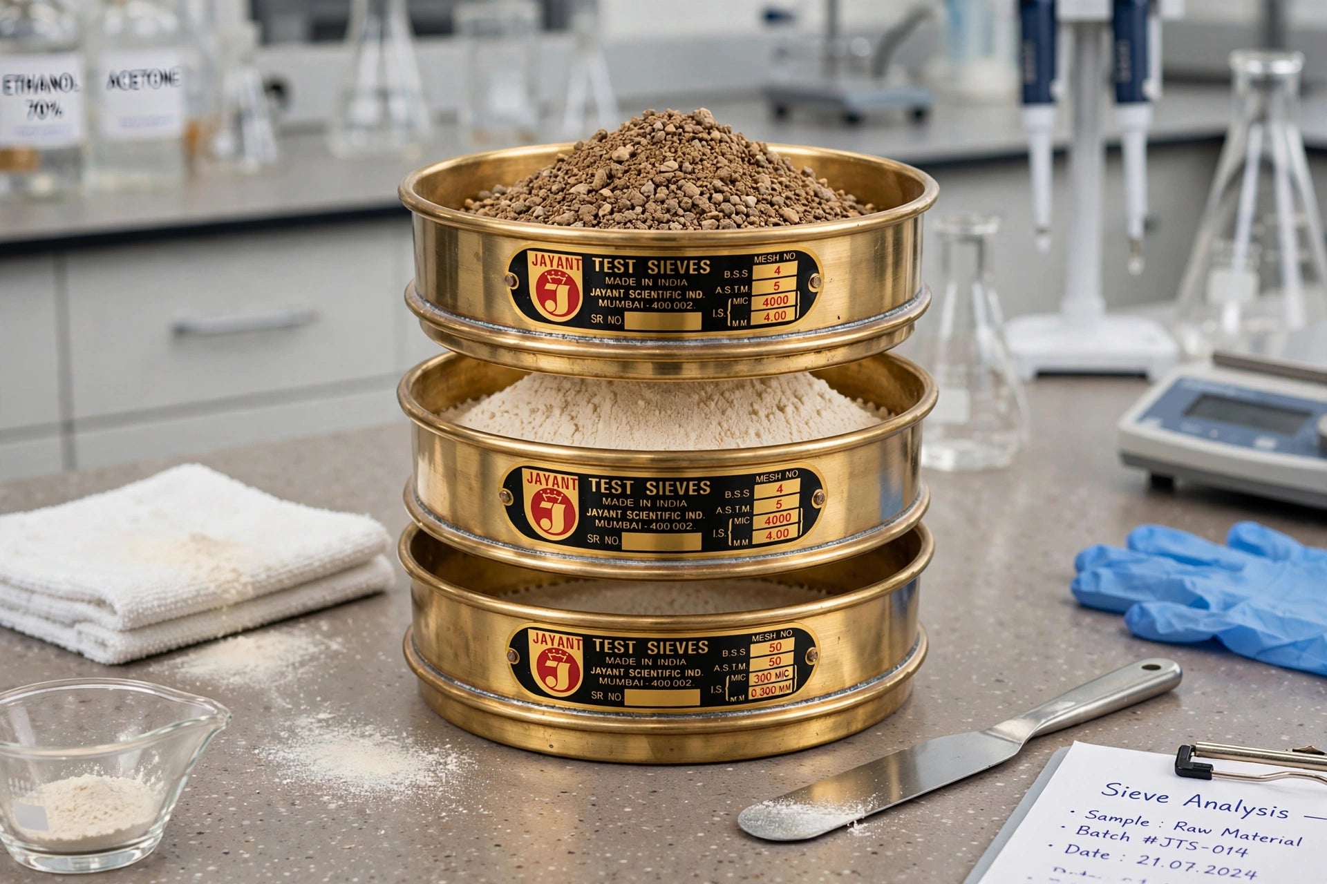 JAYANT Test Sieve 8