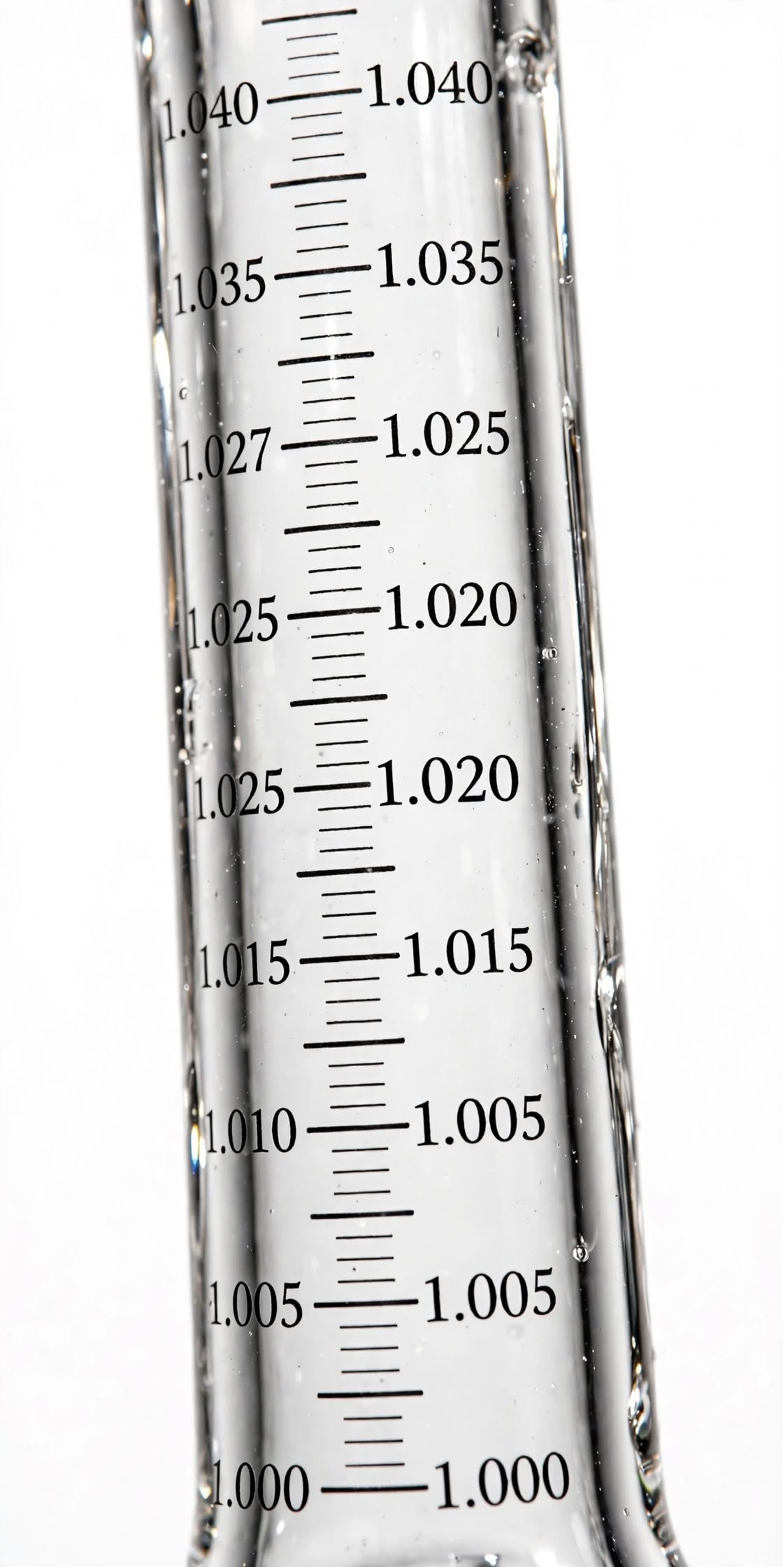 LEIMCO Milk Lactometer, Range 1.000–1.040, Graduation 0.001, General Purpose, For Use at 84°F