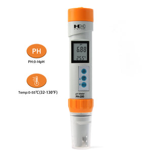HM Digital PH-200 Waterproof Professional Series pH/Temperature Meter