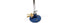 Bunsen Burner with Stop Cock – Cast Iron Powder-Coated Base, Chrome-Plated Brass Burner Tube, Screw-Type Air Regulator