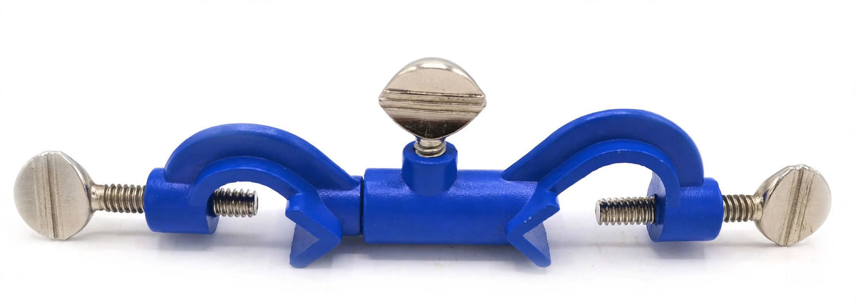 Swivel Bosshead 360° Rotatable Laboratory Clamp, Powder-Coated Alloy, Fits Rods up to 16 mm