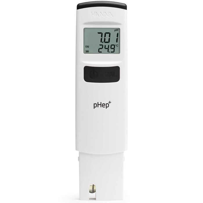 Hanna pHep+ Waterproof Pocket pH Tester with 0.01 pH Resolution - HI98108