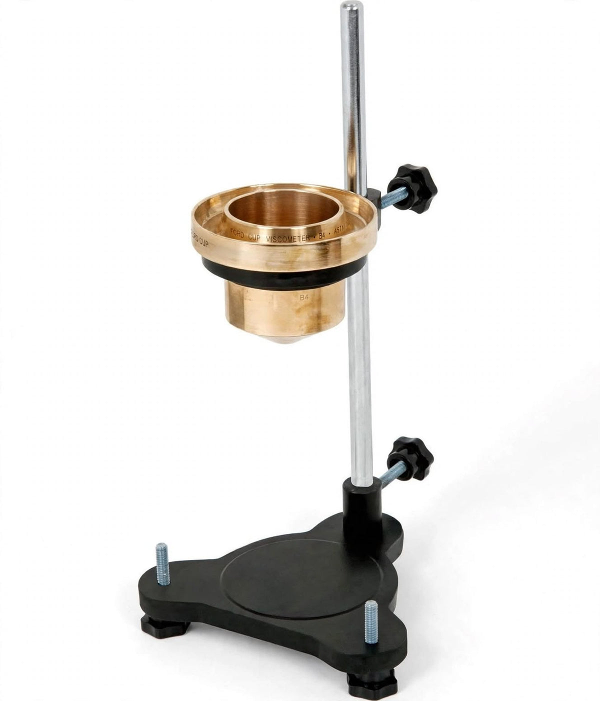 Ford Cup Viscometer B4 with Stand – Paint, Varnish and Coating Viscosity Testing Instrument