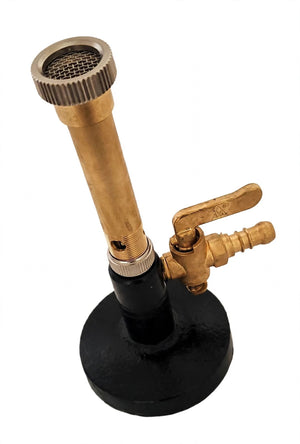 Bunsen Burner, Meaker Type with Heavy Stop Cock