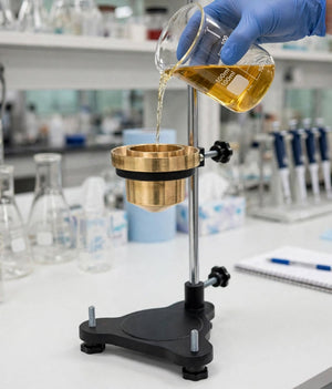 Ford Cup Viscometer B4 with Stand – Paint, Varnish and Coating Viscosity Testing Instrument