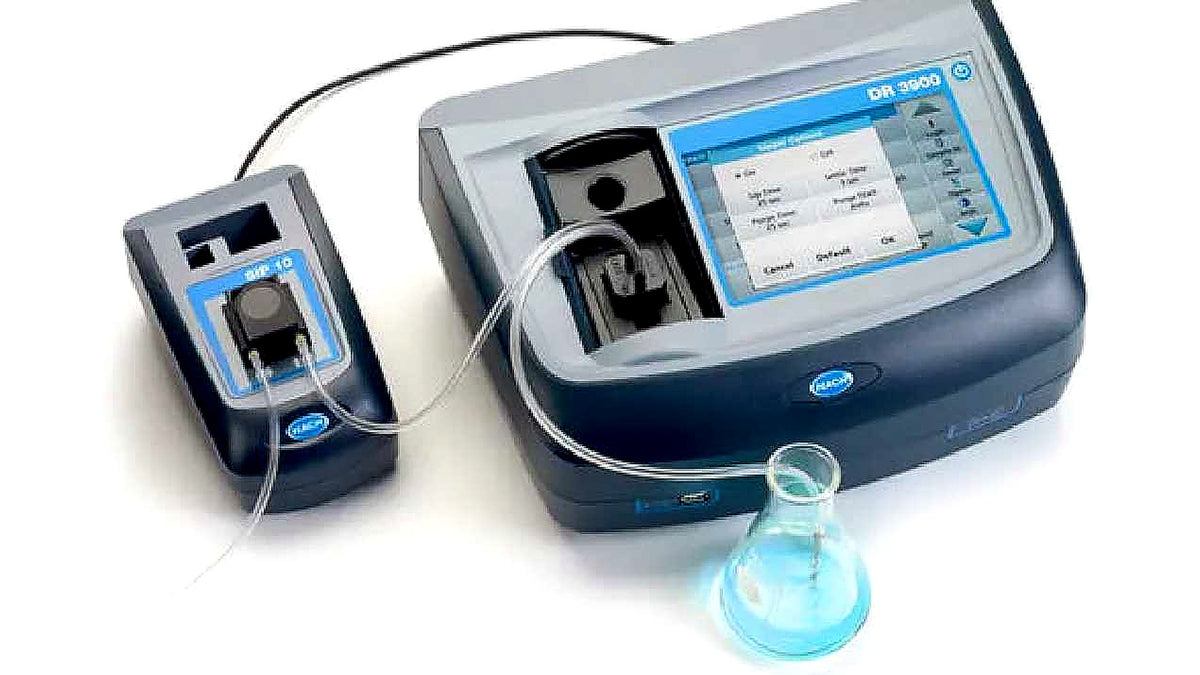 HACH DR3900 Laboratory Spectrophotometer for Water Analysis | Benchtop Visible Spectrum Spectrophotometer | 320–1100 nm | Multiple Water Quality Testing Methods