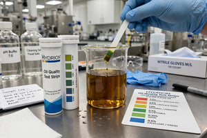 Hydrion Oil Quality Test Strip 0 to 3% FFA Measurement Range 50 Strips, FFA0030