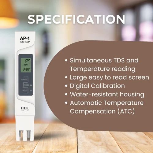 HM AP-1: AquaPro Water Quality Tester (TDS)