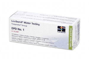 Lovibond® DPD No. 1 Reagent Tablets 511050BT – 100 Tablets | Free Chlorine Testing Reagent for Water Analysis