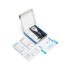 Hanna HI981037 Skin & Scalp pH Tester | 0.00–12.00 pH Range | ±0.05 pH Accuracy | Digital pH Meter for Skin & Scalp Testing