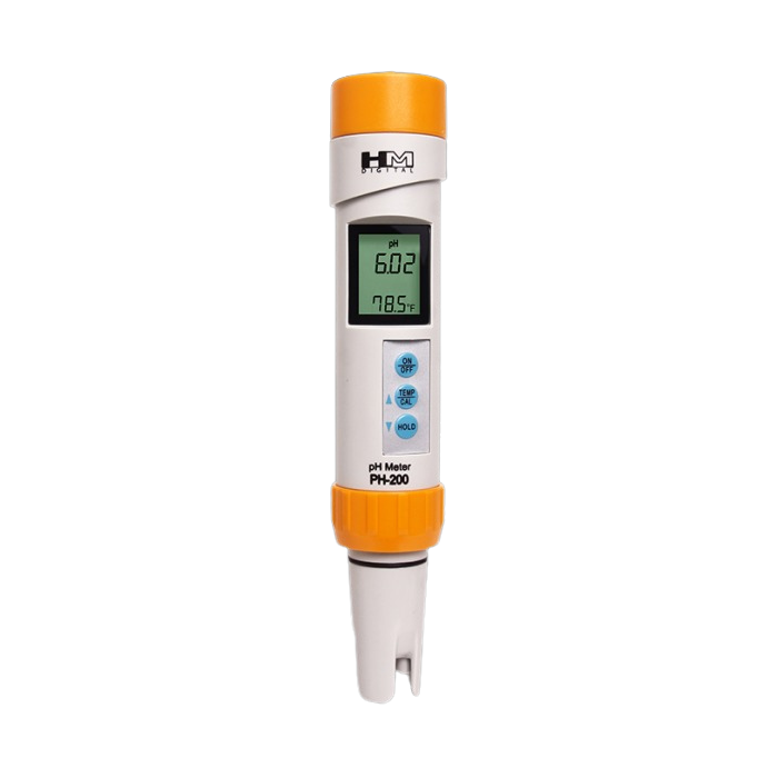HM Digital PH-200 Waterproof Professional Series pH/Temperature Meter