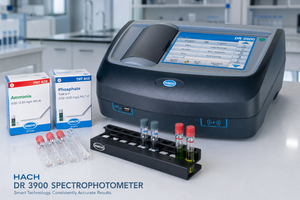 HACH DR 3900 Laboratory Spectrophotometer | 320–1100 nm | Water & Wastewater Analysis | Color Touchscreen