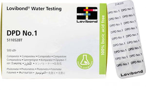 Lovibond® DPD No. 1 Reagent Tablets 511052BT – 500 Tablets | Free Chlorine Testing Reagent for Water Analysis