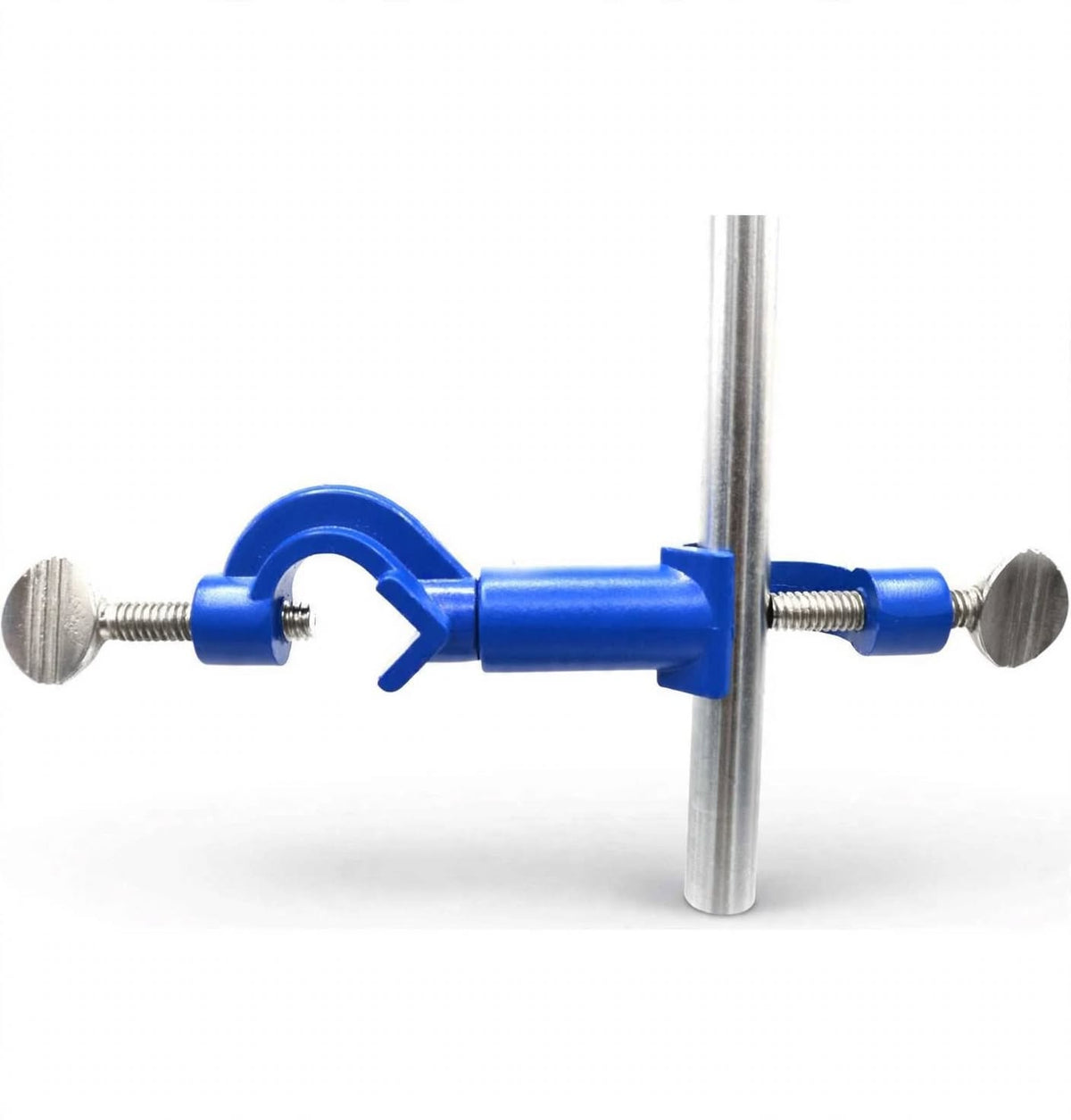 Swivel Bosshead 360° Rotatable Laboratory Clamp, Powder-Coated Alloy, Fits Rods up to 16 mm