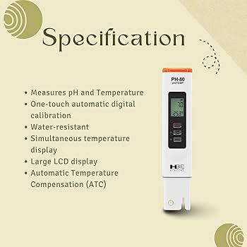 HM DIGITAL PH-80: pH HydroTester Series