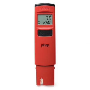 Hanna pHep Waterproof Pocket pH Tester with 0.1 pH Resolution - HI98107