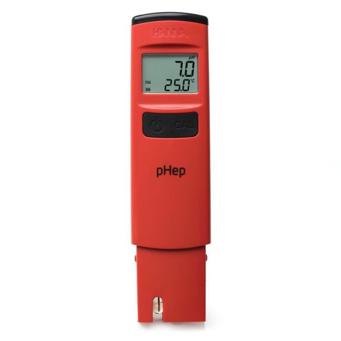 Hanna pHep Waterproof Pocket pH Tester with 0.1 pH Resolution - HI98107