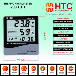 HTC 288-CTH DIGITAL THERMO HYGROMETER