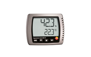 Testo 608-H1 Digital Thermohygrometer | Temperature & Humidity Meter | Dew Point Display | 0 to +50 °C | 10 to 95 %RH | Model 0560 6081