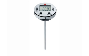 Testo 1113 Waterproof Mini Probe Thermometer | -20 to +230 °C | IP67 | 120 mm Stainless Steel Probe | Digital Temperature Meter | Model 0560 1113