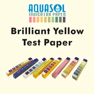 Brilliant Yellow Test Paper