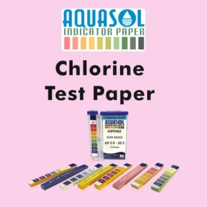 Chlorine Test Paper, 10 Booklet of 20 Strips