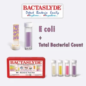 E.Coli + TBC Test Kit,  5 Quantitative Test of Total Bacterial Count + Escherichia Coli each