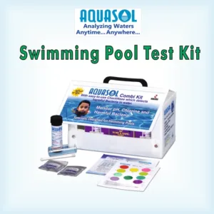 AQUASOL Swimming Pool Test Kit AE105* Range Chlorine 0.5 - 5 PPM / PH 6.5 - 9 1000Test