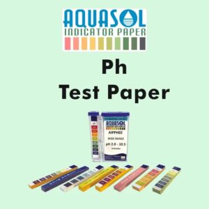 AQUASOL PH Test Paper PH 2.0 - 4.5 (10 Booklets of 20 Leaf Each in Kangaroo Pack) AIPPH03