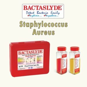 BACTASLYDE Staphylococcus Aureus Test Kit, 5 Qualitative Test of Staphylococcus Aureus BSPP3