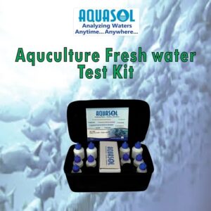 AQUASOL Aquaculture Fresh Water Test Kit (pH / Ammonia / Nitrate / Nitrite/Dissolved Oxygen) AE118F