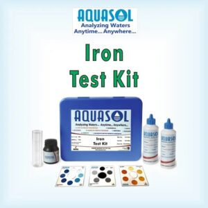 AQUASOL Iron Test Kit AE313* Range 0 - 10 PPM (Mg/L) 175Test