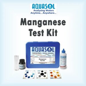 AQUASOL Manganese Test Kit AE410* Range 0.025 - 0.4 PPM (Mg/L) 200Test