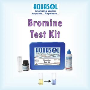 AQUASOL Bromine Test Kit AE404  Range 0.1 - 2.0 PPM (Mg/L) 100 Tests