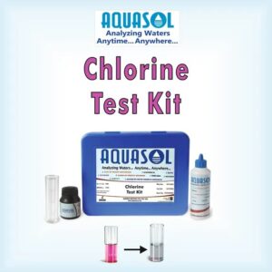 AQUASOL Chlorine Test Kit AE246  Range 10 - 200 PPM (Mg/L) 300 Tests