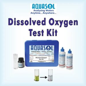 AQUASOL Dissolved Oxygen Test Kit AEDO8  Range 0.5 - 8.0 PPM (Mg/L) 250 Tests