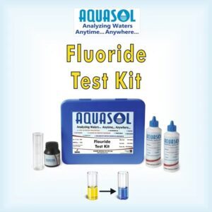 AQUASOL Fluoride Test Kit AE220*  Range 0 - 3 PPM (Mg/L) 200 Tests