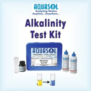 AQUASOL Alkalinity Test Kit AE214  Range 5 -  500 PPM (Mg/L) 300 Tests