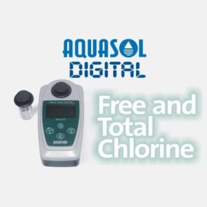 AQUASOL DIGITAL Portable Chlorine Meter, Range 0 - 5 PPM, APCL01