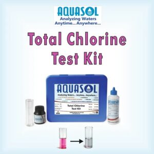 AQUASOL Total Chlorine Test Kit AE245* Range 0.2 - 4.0 PPM (Mg/L) 200Test
