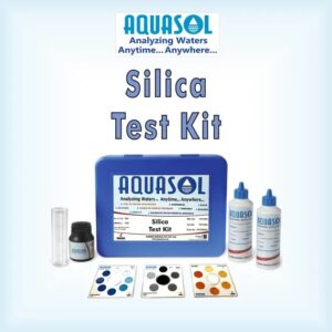 AQUASOL Silica Test Kit AE332* Range 75 - 200 PPM (Mg/L) 100Test