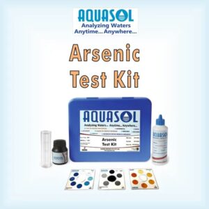 AQUASOL Arsenic Test Kit AE408*  Range 0 - 3.0 PPM (Mg/L) 100 Tests